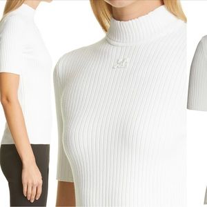 SOLD ❌ Courreges Logo Knit Sweater